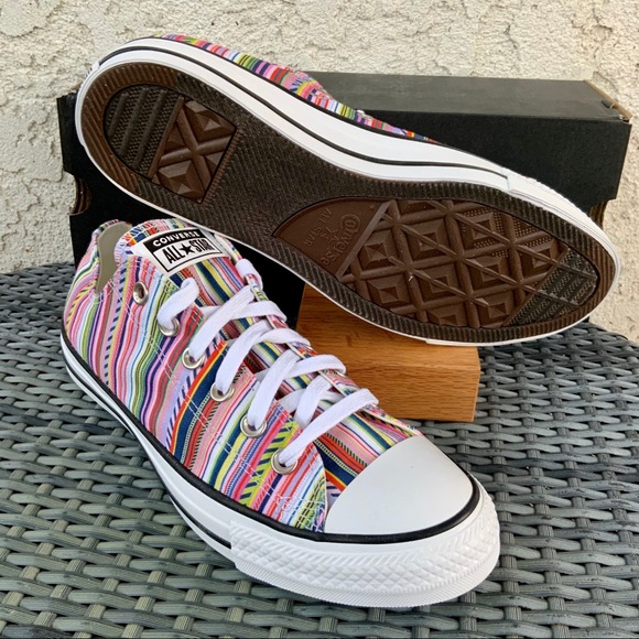 Converse Chuck Taylor Summer Stripes Low Sneaker - Picture 5 of 8